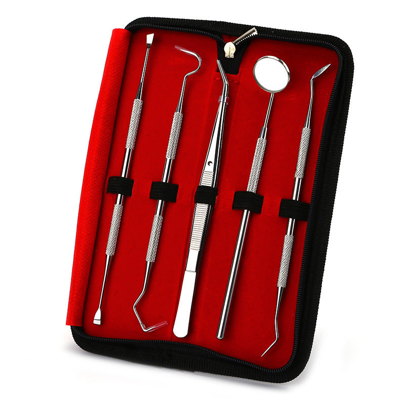 5-teiliges Dentalhygiene-Set aus Edelstahl – Bild 5 | LuxeStyle