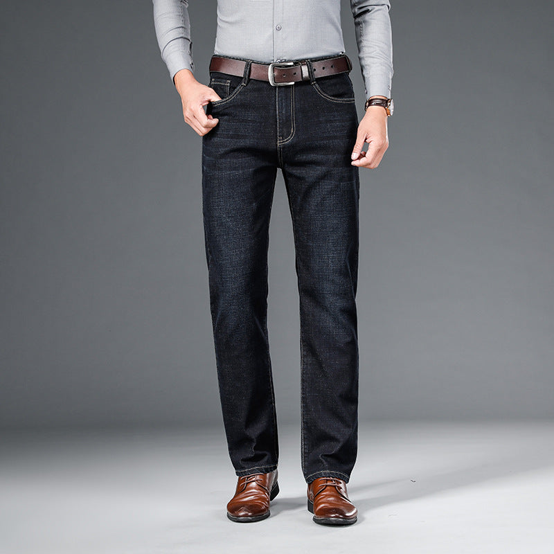 Herren Jeans Straight Loose Business