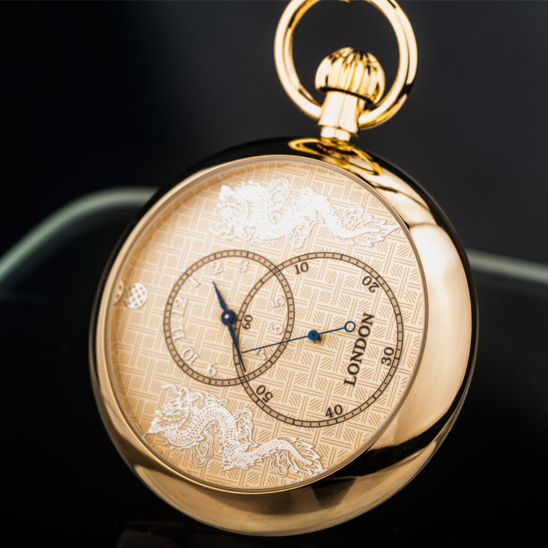 Mechanische Taschenuhr mit Automatikwerk