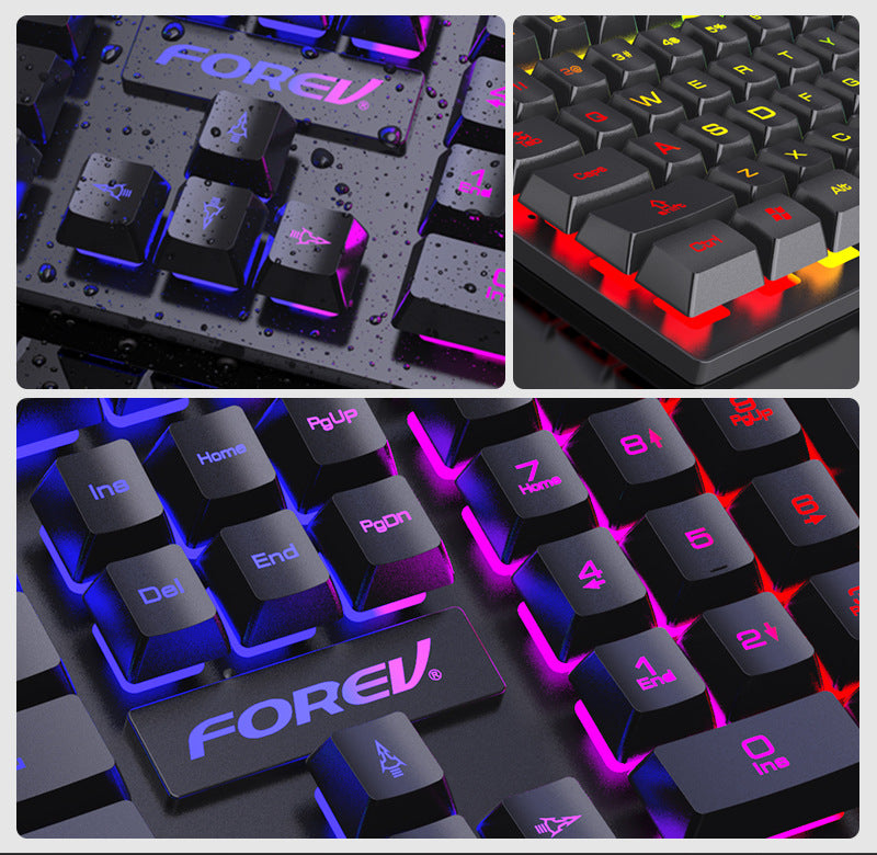 4-teiliges Gaming-Set: Tastatur, Maus, Headset – Bild 2 | LuxeStyle