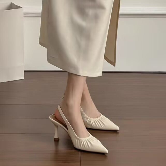 Elegante Slingback-Heels mit spitzer Zehe
