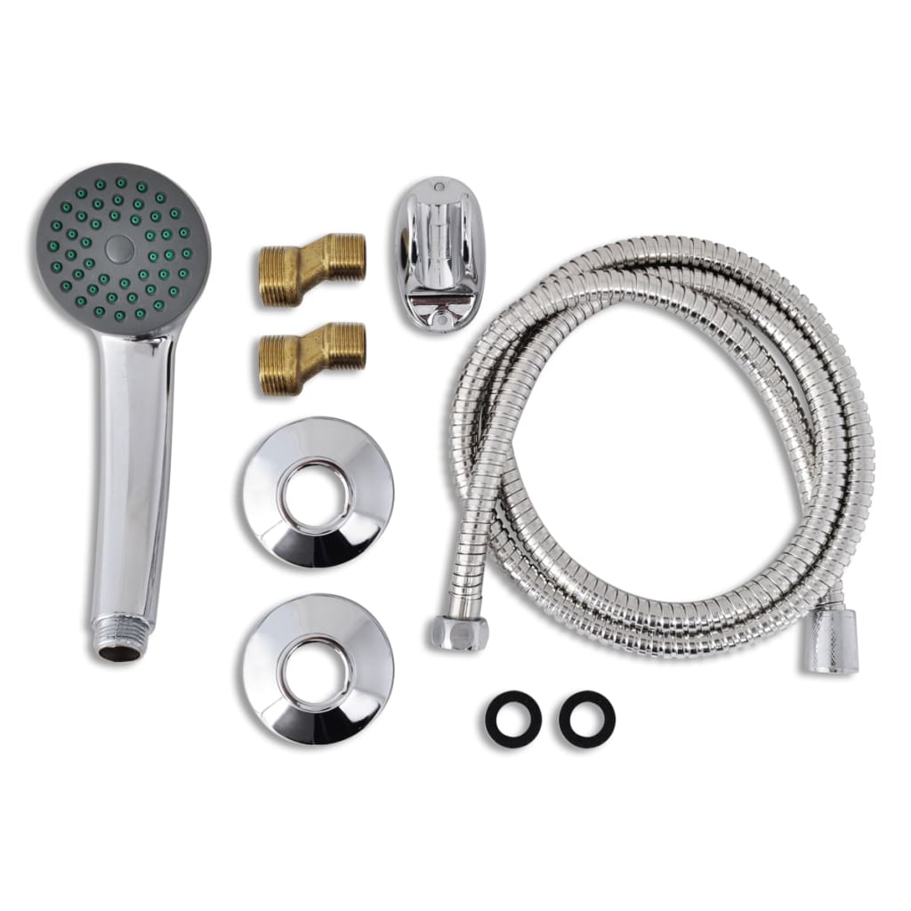 Duscharmatur-Set mit Handbrause, Chrom