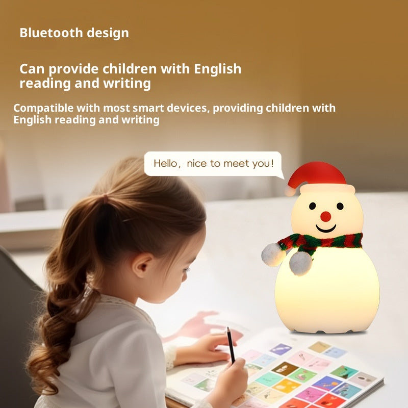 Weihnachts-Schneemann Nachtlicht mit Bluetooth – Bild 5 | LuxeStyle