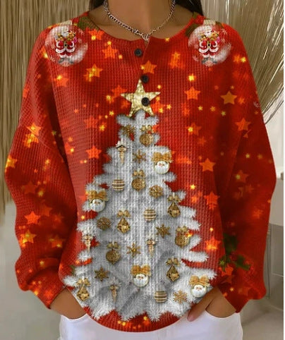 Retro-Lässiges Sweatshirt