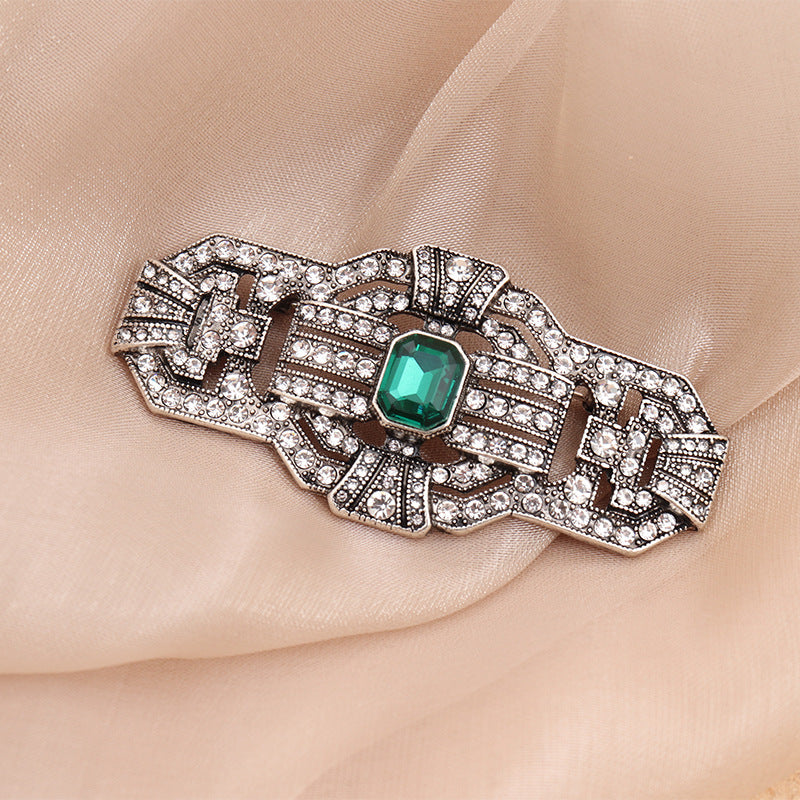 Vintage Broschennadel mit Strasssteinen – Bild 4 | LuxeStyle
