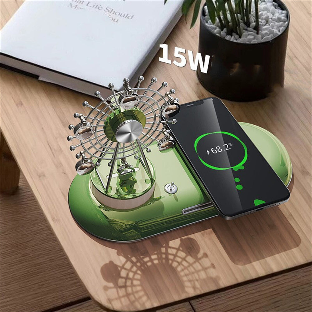 Riesenrad Aroma Diffuser mit Wireless Charger – Bild 4 | LuxeStyle