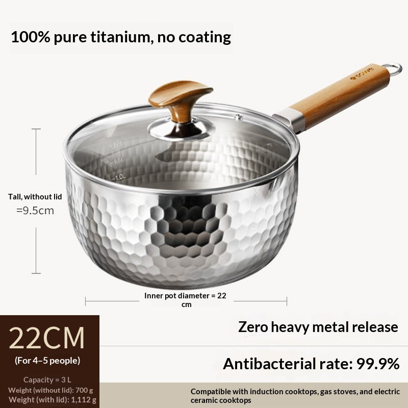 Titanium-Topf 16 cm – Antihaft-Kochgeschirr – Bild 16 | LuxeStyle