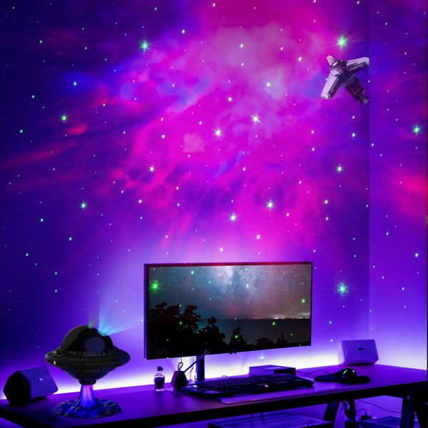 Sternenhimmel-Projektor «Galaxy» · LED-Nachtlicht