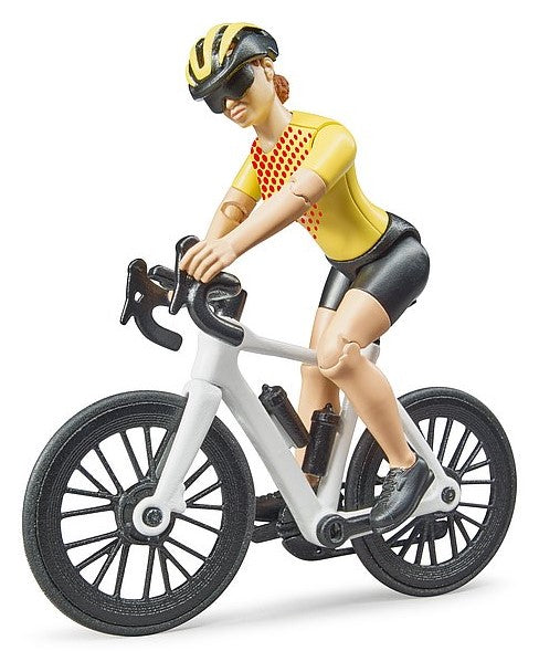 BRUDER Roadster mit 1 Rennrad und Radfahrer – Bild 3 | LuxeStyle