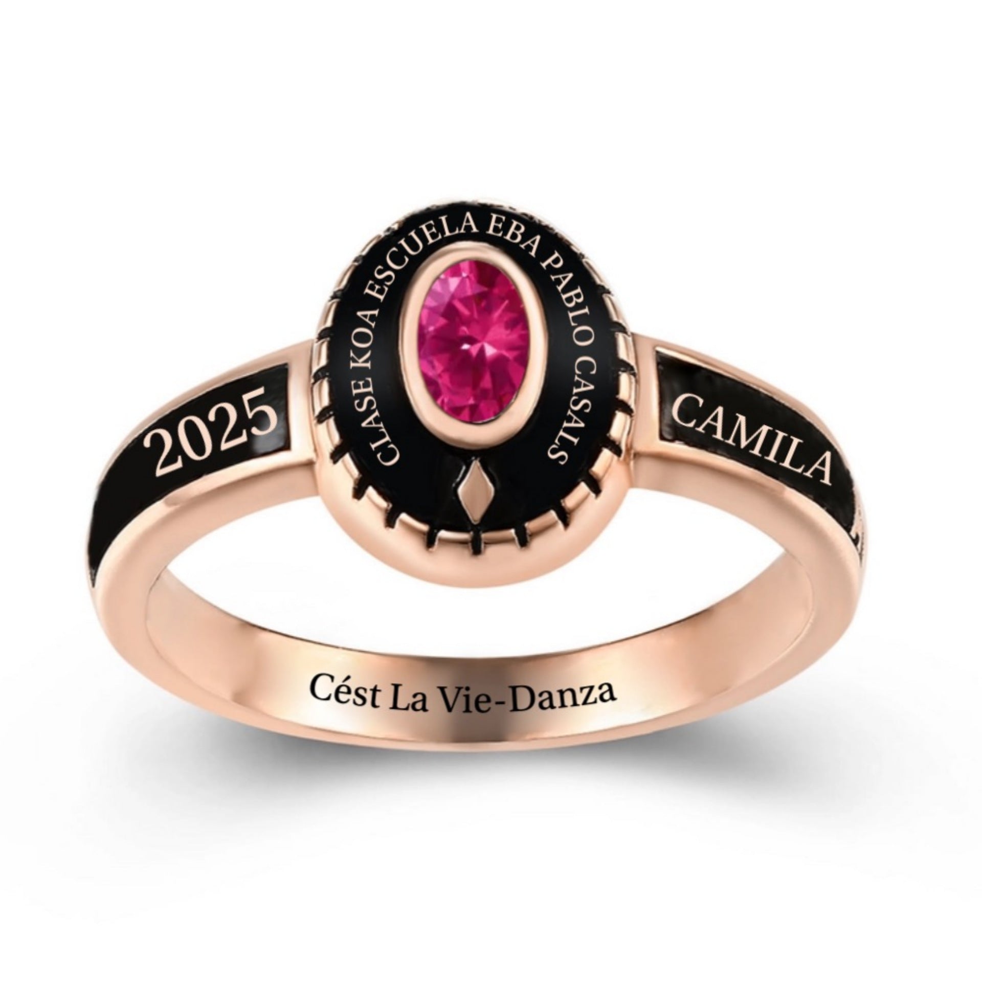 DIY Laser gravierter Geburtsstein-Ring