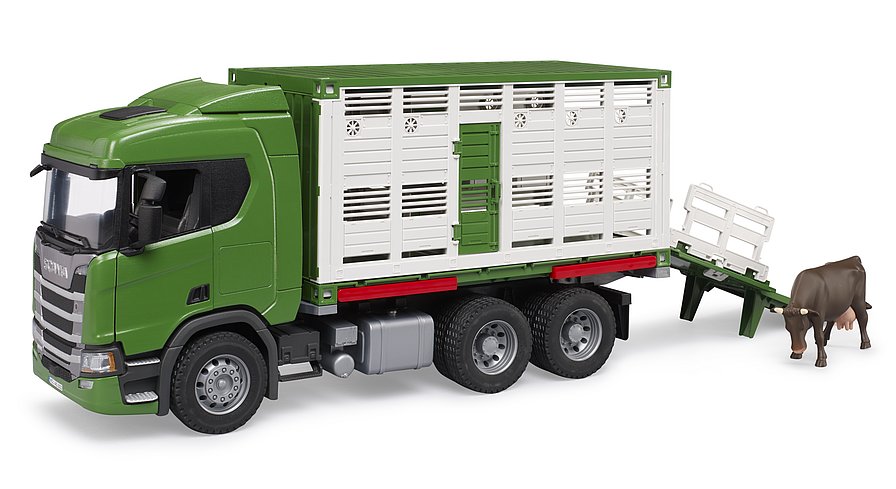 Scania Super 560R Tiertransport-LKW mit 1 Rind – Bild 1 | LuxeStyle