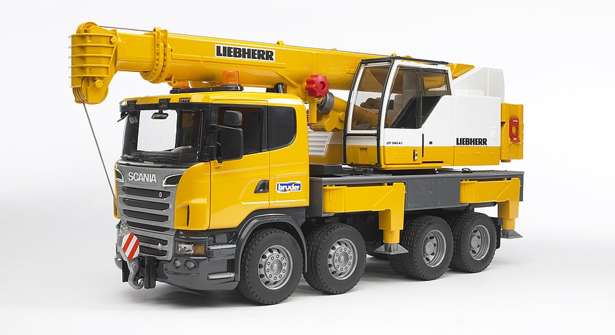 Scania R-Serie Liebherr Kran-LKW mit Light & Sound Module