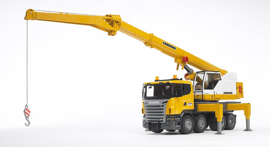 Scania R-Serie Liebherr Kran-LKW mit Light & Sound Module