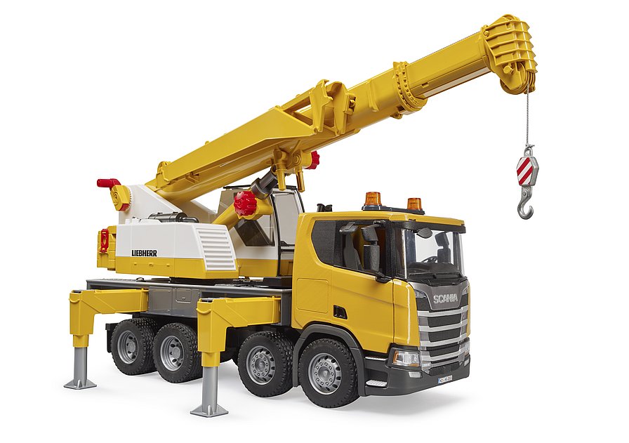 Scania Super 560R Liebherr Kran-LKW mit Light & Sound Modul