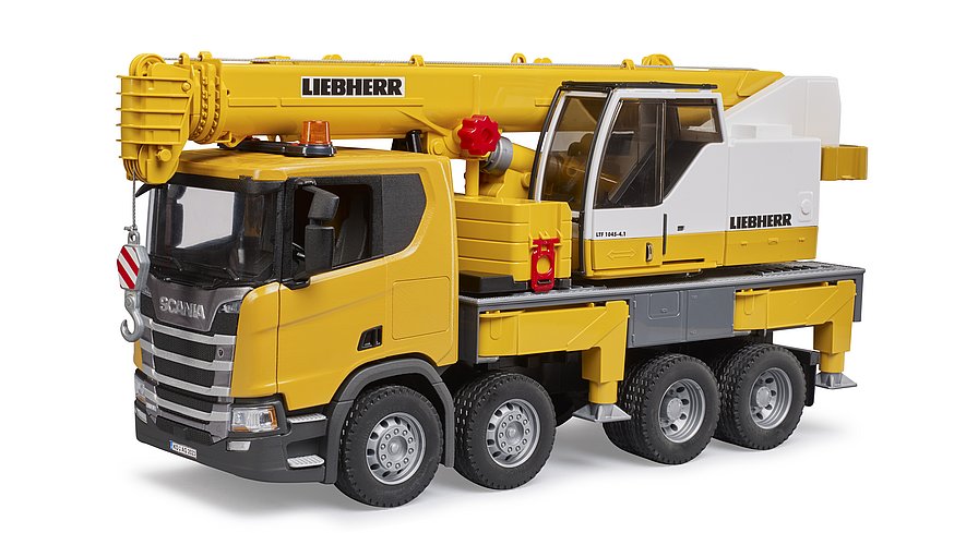 Scania Super 560R Liebherr Kran-LKW mit Light & Sound Modul