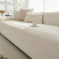 Sofa Kissenhülle aus Chenille, rutschfest – Ansicht 2