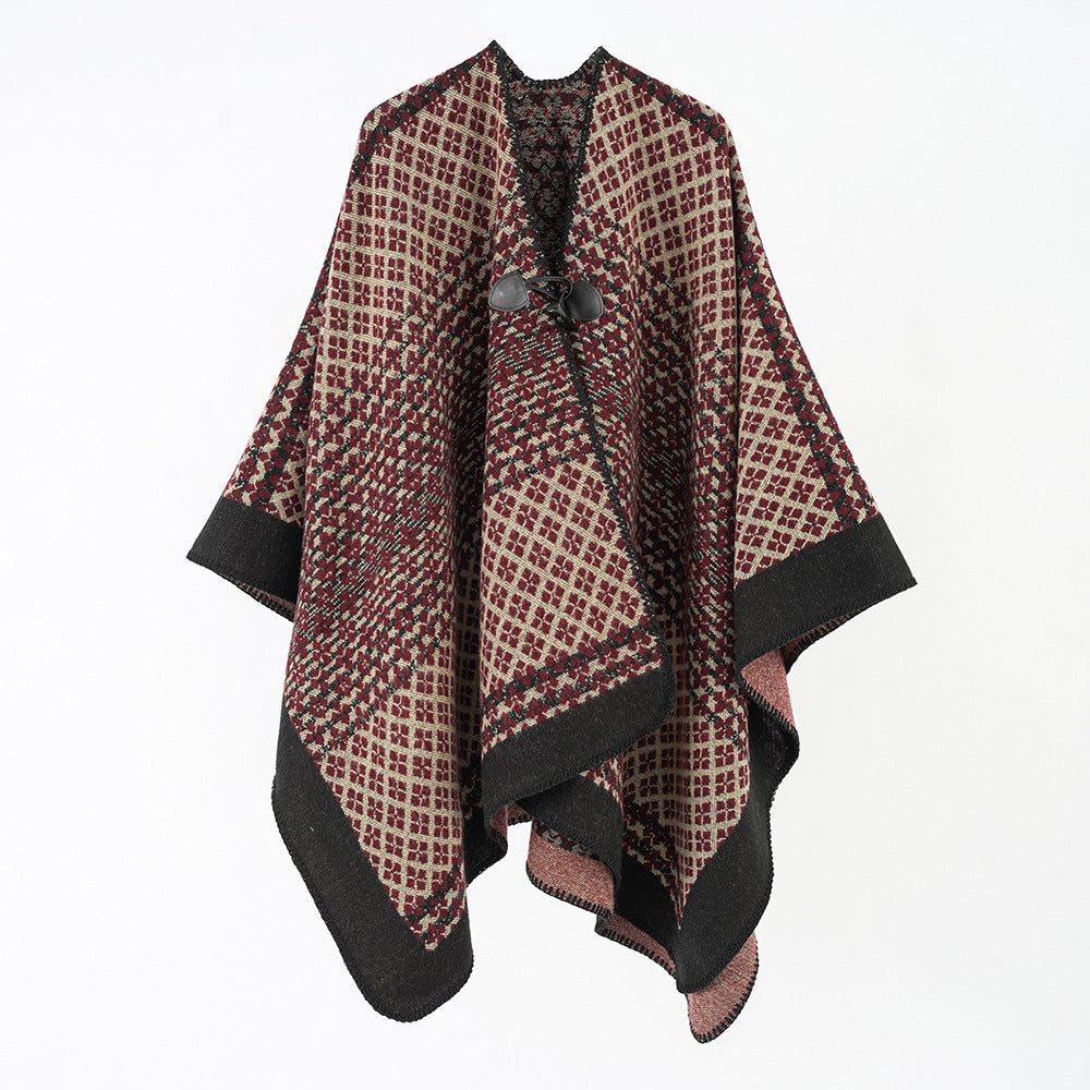 Grosser, dicker, warmer Split-Schal – Bild 10 | LuxeStyle