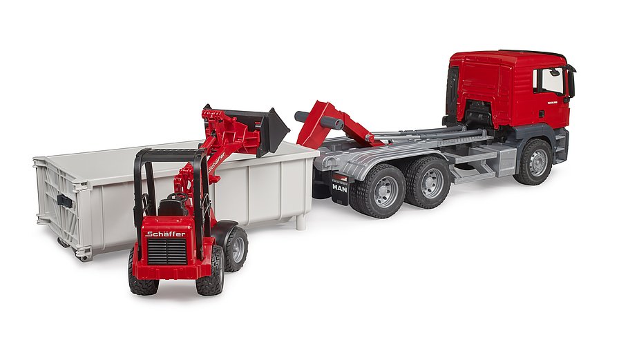 BRUDER MAN TGS LKW mit Abroll