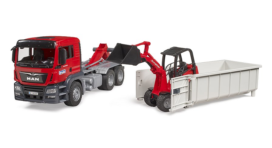 BRUDER MAN TGS LKW mit Abroll