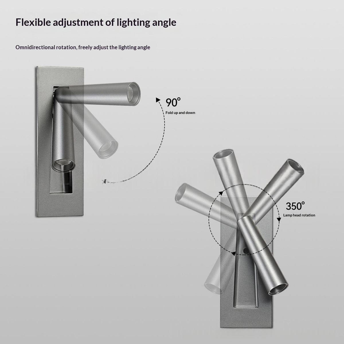 Moderne LED-Wandleuchte, eingelassen – Bild 3 | LuxeStyle