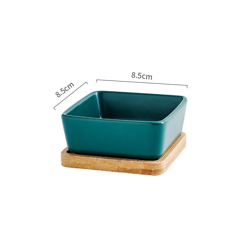 Katzenbowl mit Holzstütze – 200 ml – Bild 13 | LuxeStyle