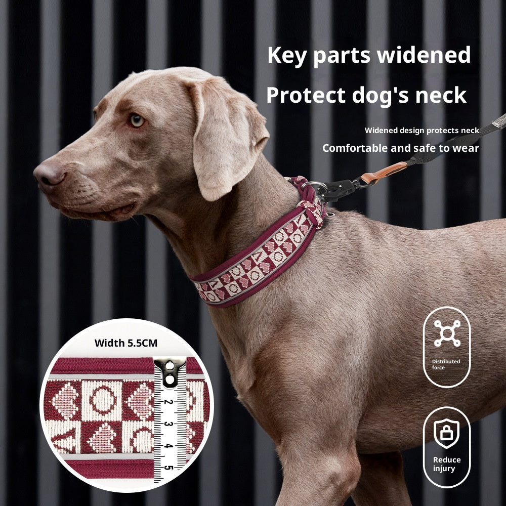 Atmungsaktiver Hundehalsband