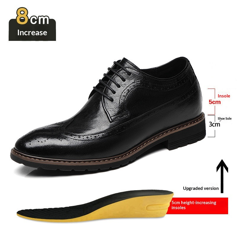 Bullock Derby Business-Schuhe mit 8cm Erhöhung