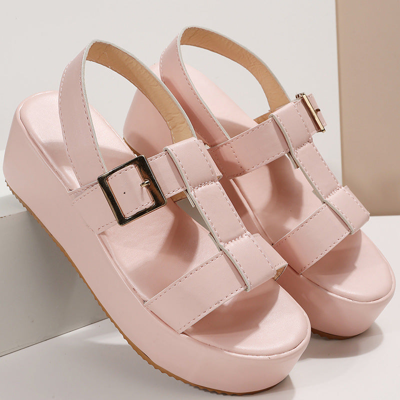 Fashion Personality Plateau-Sandalen – Bild 6 | LuxeStyle