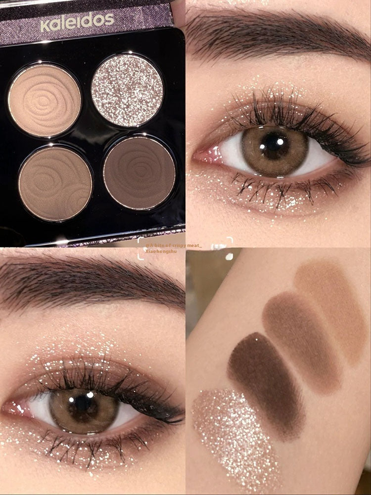 Vierfarbige Lace-Augen-Schatten-Palette