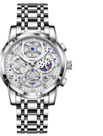 Wasserdichte Luxus-Armbanduhr mit grossem Zifferblatt