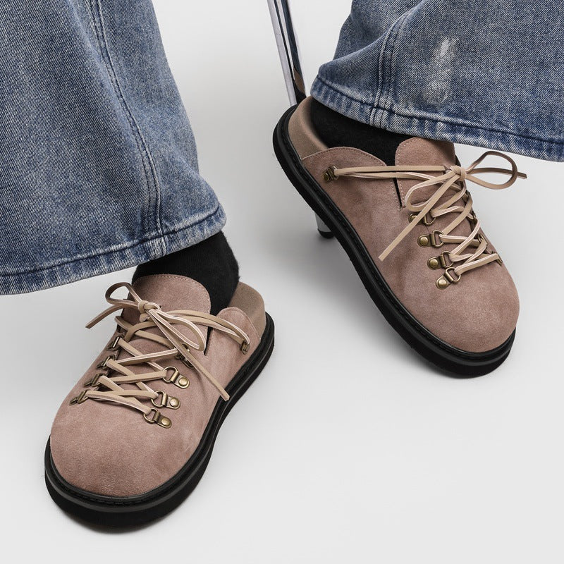 Outdoor Casual Pantoletten mit Höhenerhöhung