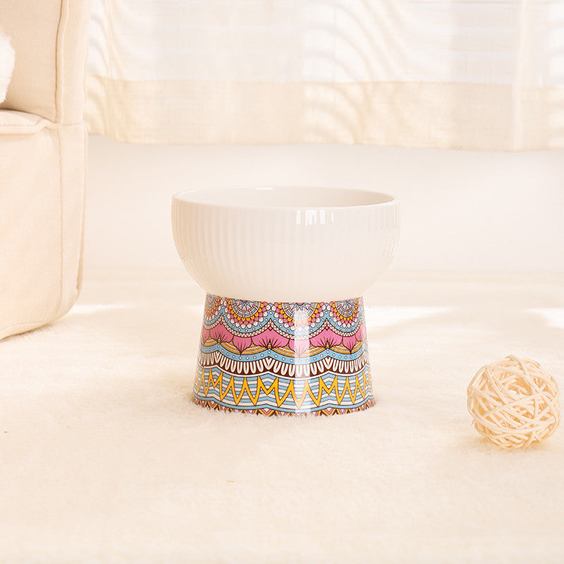 Katzenbowl mit hohem Hals aus Keramik – Bild 5 | LuxeStyle