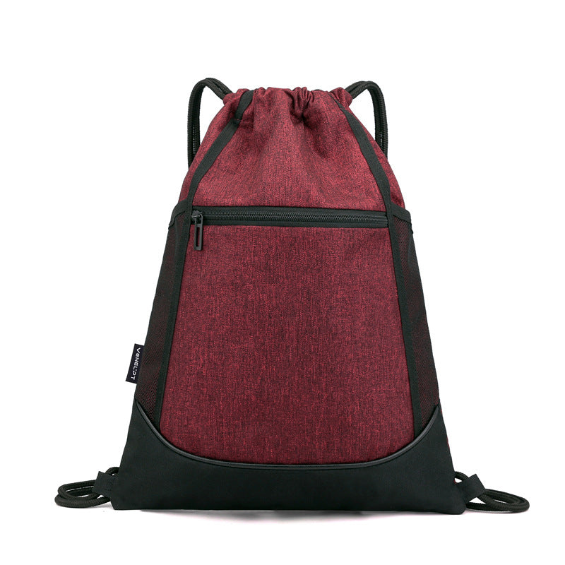 Wasserdichter Oxford-Stoff Turnbeutel-Rucksack – Bild 6 | LuxeStyle