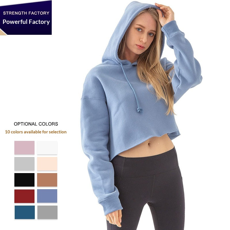 Gefütterter Kapuzenpullover für Damen