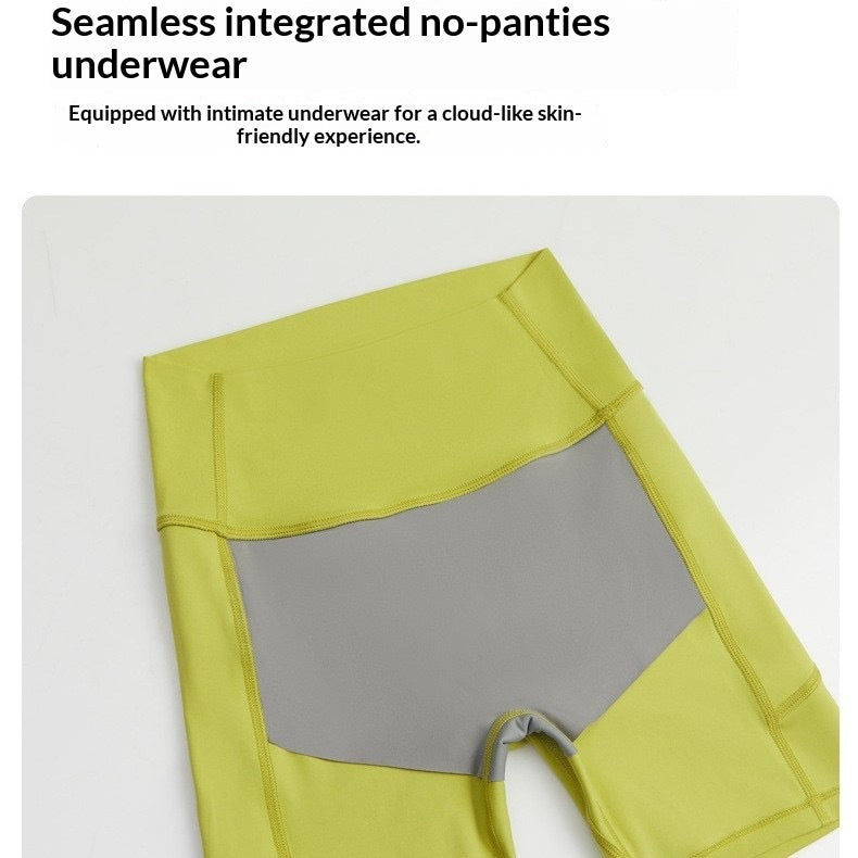 High-Waist Workout Shorts mit Po-Lifting-Effekt