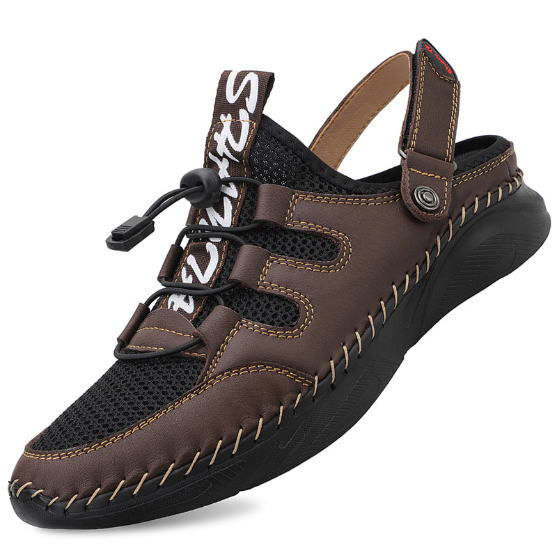 Cowhide-Casual-Sandalen für Herren Plus Size – Bild 3 | LuxeStyle