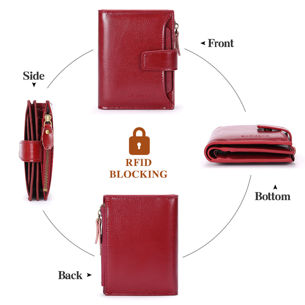 Weiche Lederhandtasche für Damen – Bild 10 | LuxeStyle