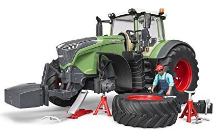 Fendt 1050 Vario m. Mechaniker und Werkstattausstattung