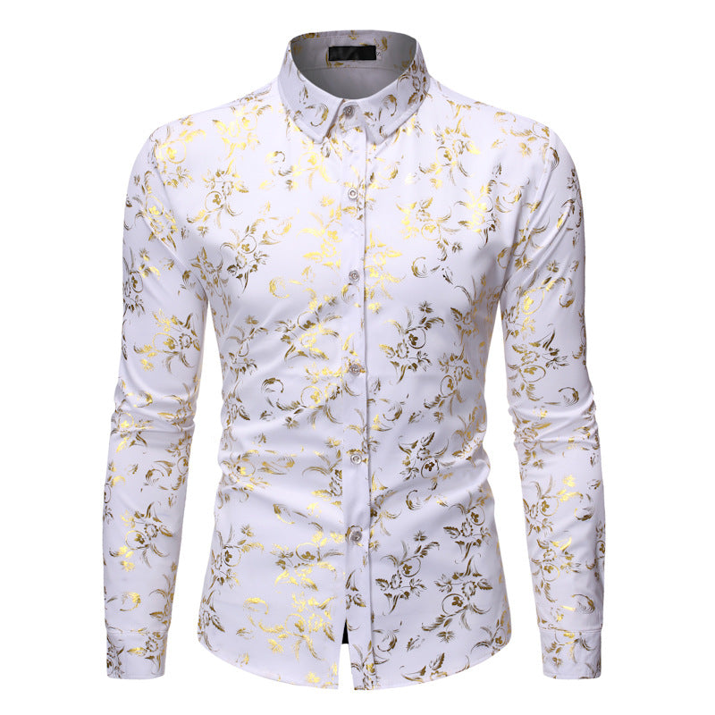 Herren Hemd mit Blumenmuster – Bild 6 | LuxeStyle
