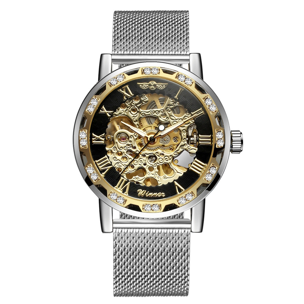 Herren-Armbanduhr mechanisch