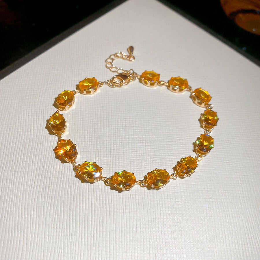 Rhombus Zirkonia Armband – Ansicht 5