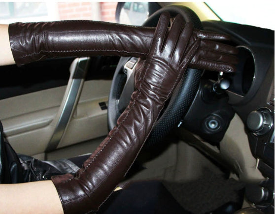 Lederhandschuhe mit Fleecefutter