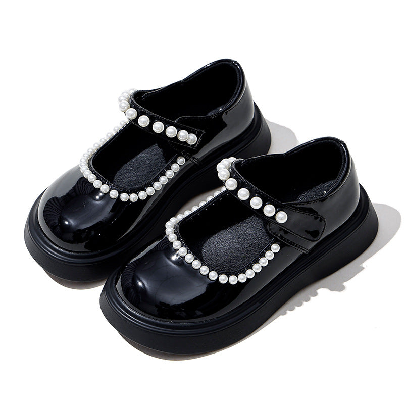 Lolita Leder-Halbschuhe für Mädchen – Bild 3 | LuxeStyle