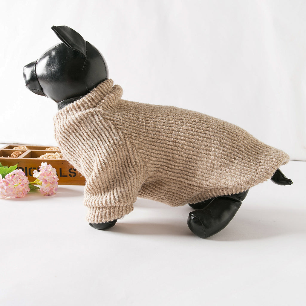Bichon Pomeranian Teddy Schnauzer Pullover braun – Bild 8 | LuxeStyle
