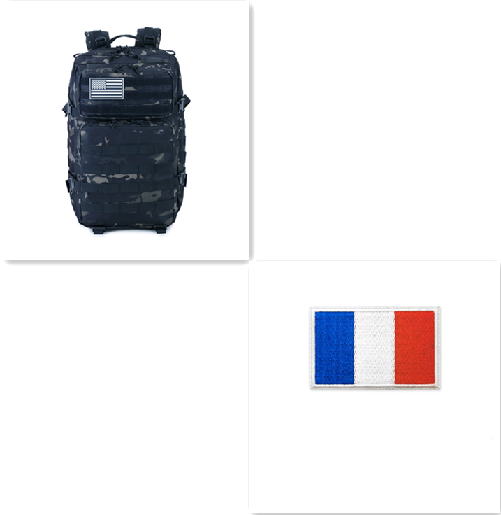 Taktischer Camouflage-Reiserucksack 36-55 L – Bild 5 | LuxeStyle