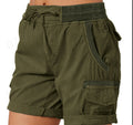 High-Waist Shorts mit Taschen – Ansicht 2