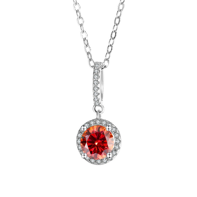 Edles Silber-Pendant mit Moissanit