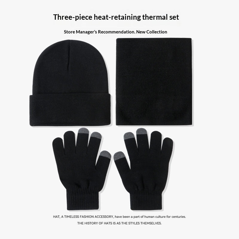 Dreiteiliges Winter-Set: Mütze, Schal, Handschuhe – Bild 13 | LuxeStyle