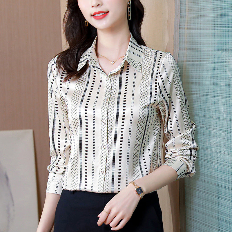 Elegantes Jacquard-Hemd