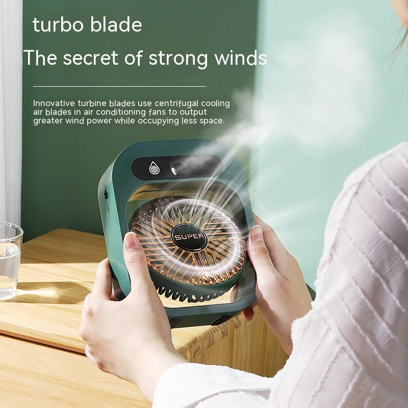 USB-Kühl- und Nebelventilator mit 3 Stufen